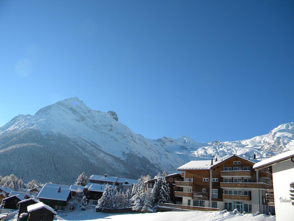 Sonnhusli Dachwohnung Saas Fee Kültér fotó