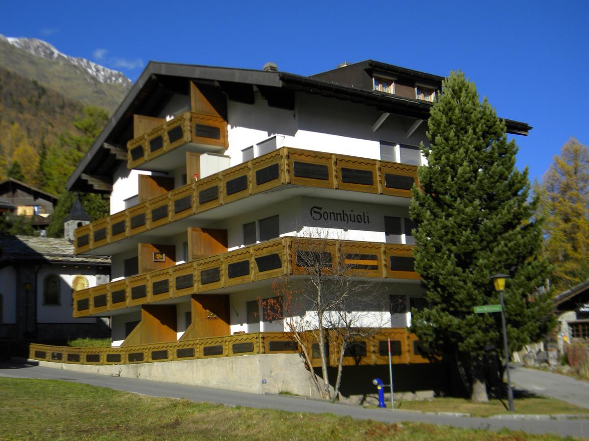 Sonnhusli Dachwohnung Saas Fee Kültér fotó